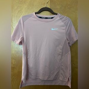 Nike running shirt, dri-fit, pink, size small